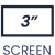 Ekran dotykowy 3” HD IPS